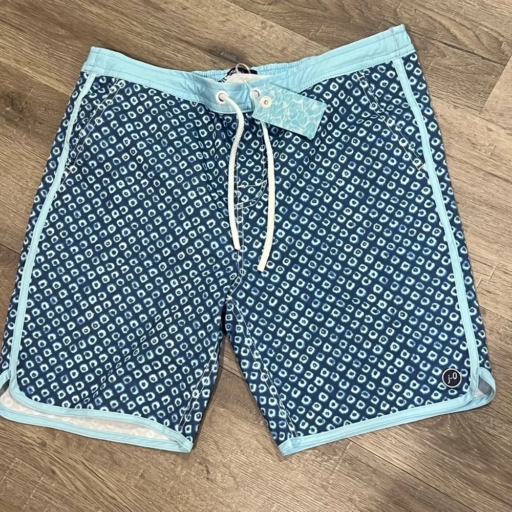 NWT johnnie-o Youth Boy’s Richey Elastic Board Shorts Swim Trunks Lux Designer